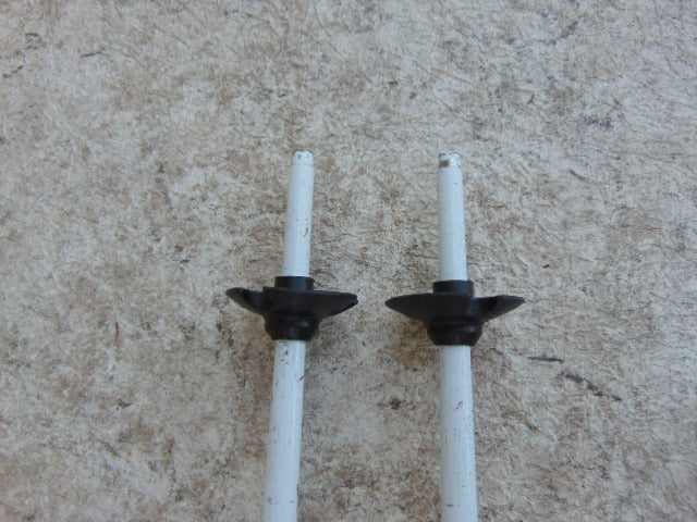 Ski Poles Child Size 35 inch Tecno Sweety White and Multi