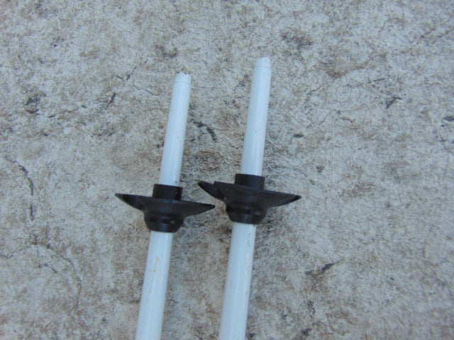 Ski Poles Child Size 38 inch Tecno Sweety White Pink Multi