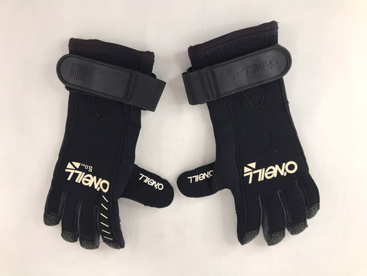 Snorkel Dive Gloves Men's Size Medium Oneill Black 5 mm Neoprene