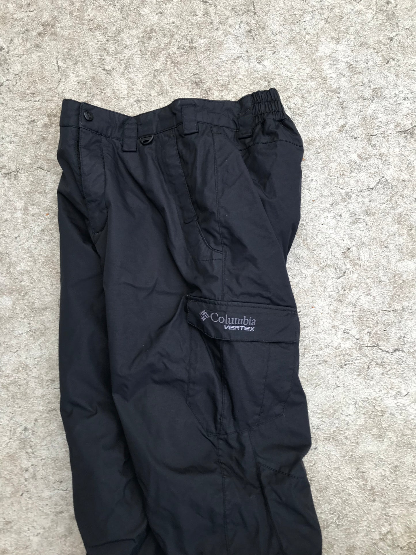 Snow Pants Child Size 14-16 Youth Columbia Black Snowboarding New Demo Model