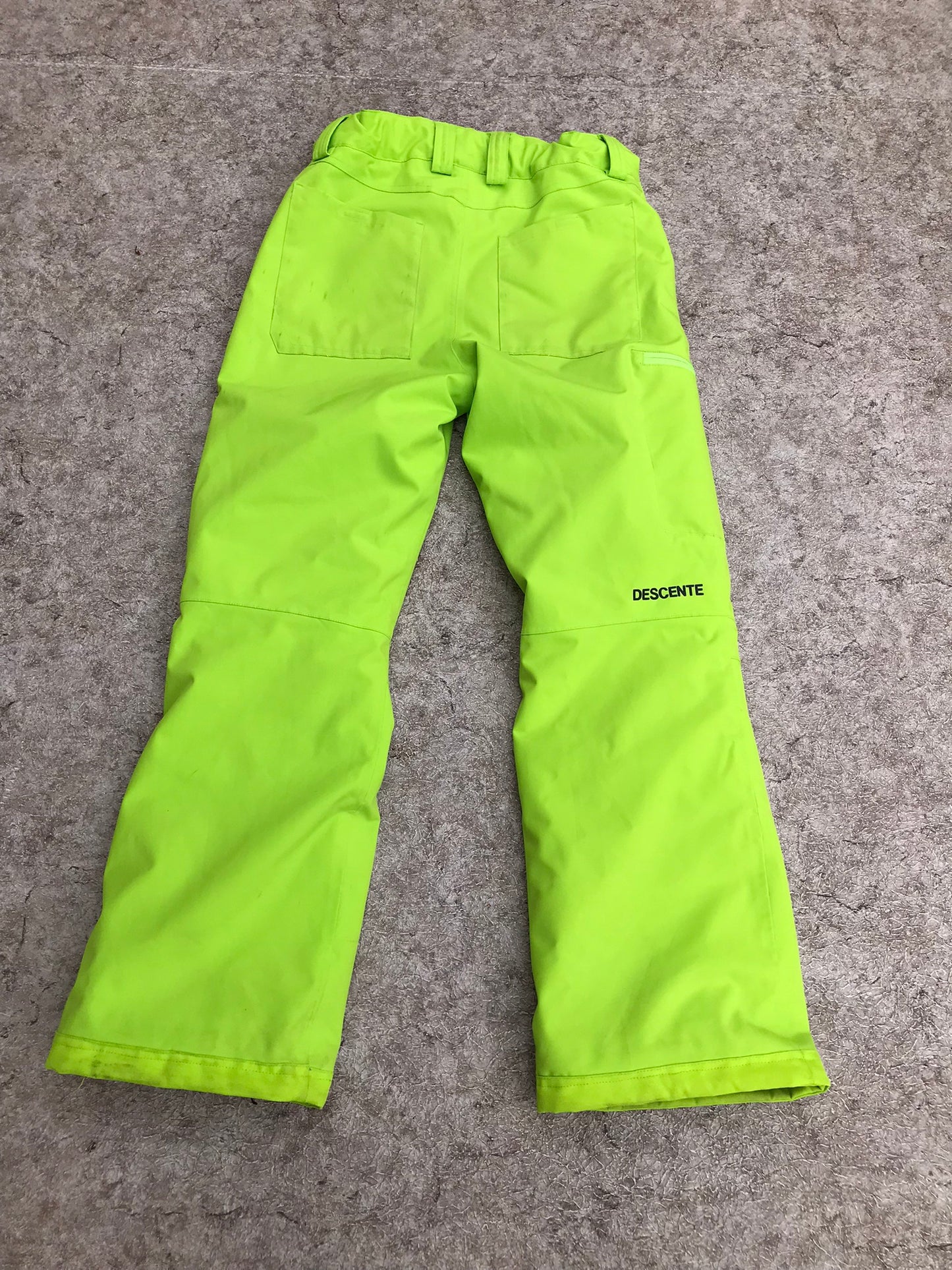 Snow Pants Child Size 14-16 Youth Descent European Lime Outstanding Quality Minor Marks On Cuff
