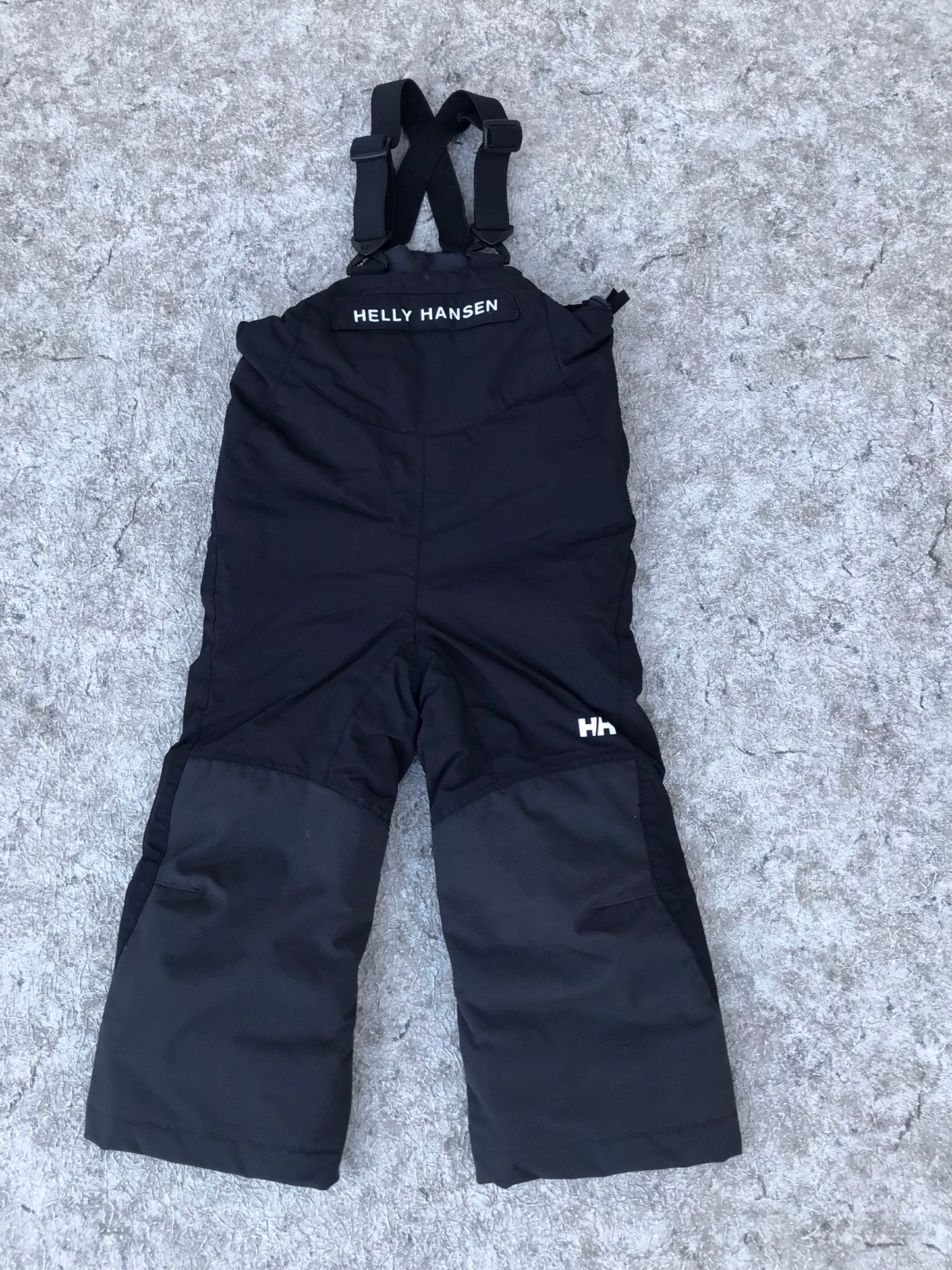 Snow Pants Child Size 2 Helly Hansen Black Waterproof New Demo Model