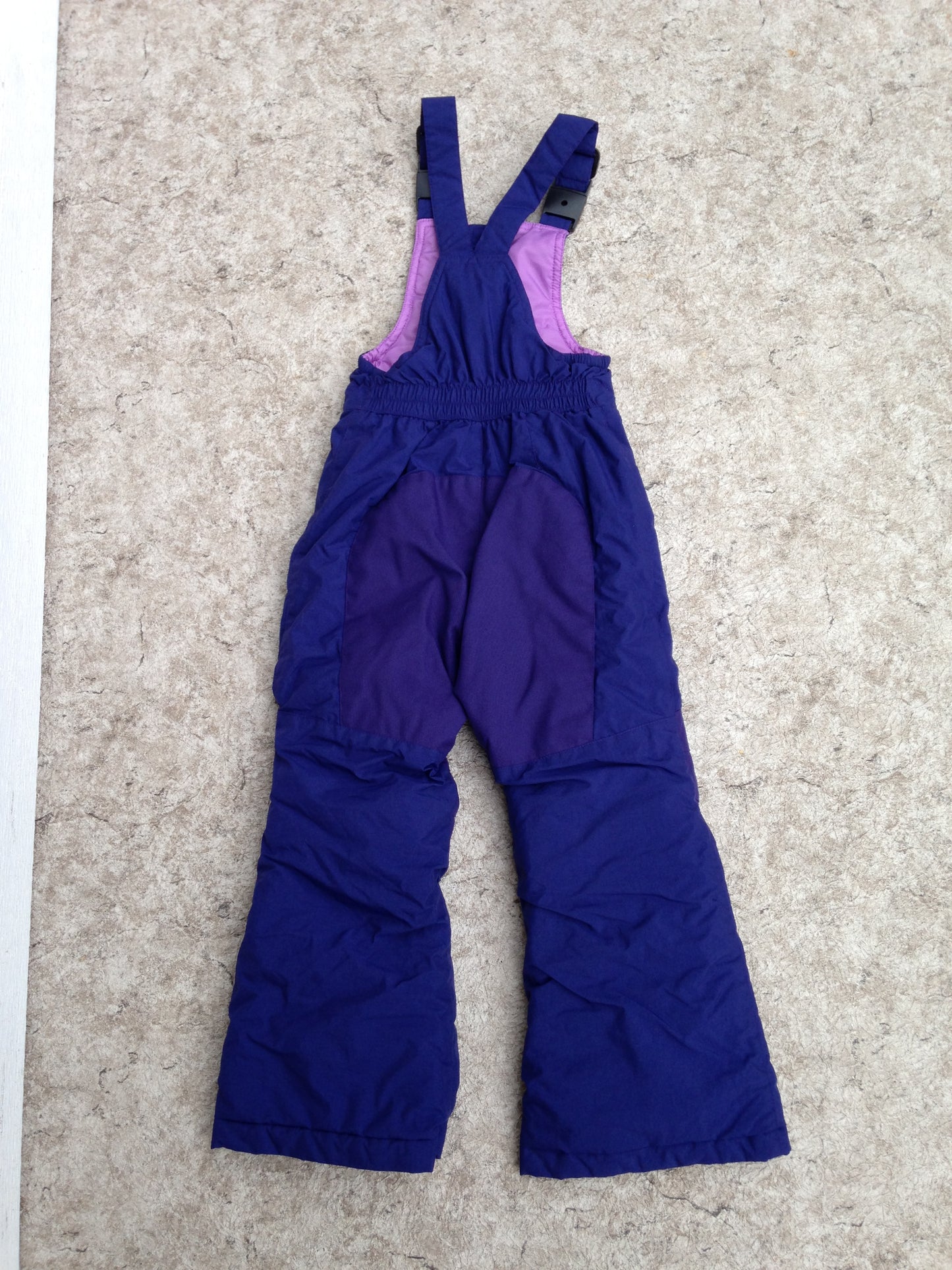 Snow Pants Child Size 4-5 Lands End Purple Pink Snowboarding Excellent