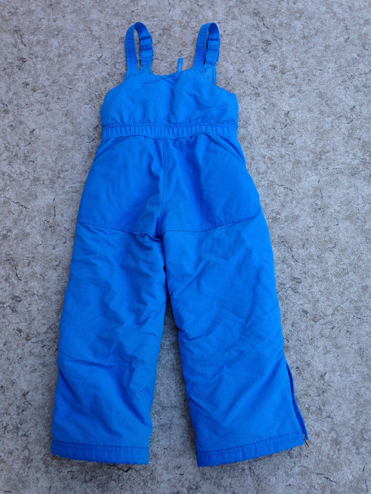 Snow Pants Child Size 5-6 LL Bean Blue With Bib New Demo Model