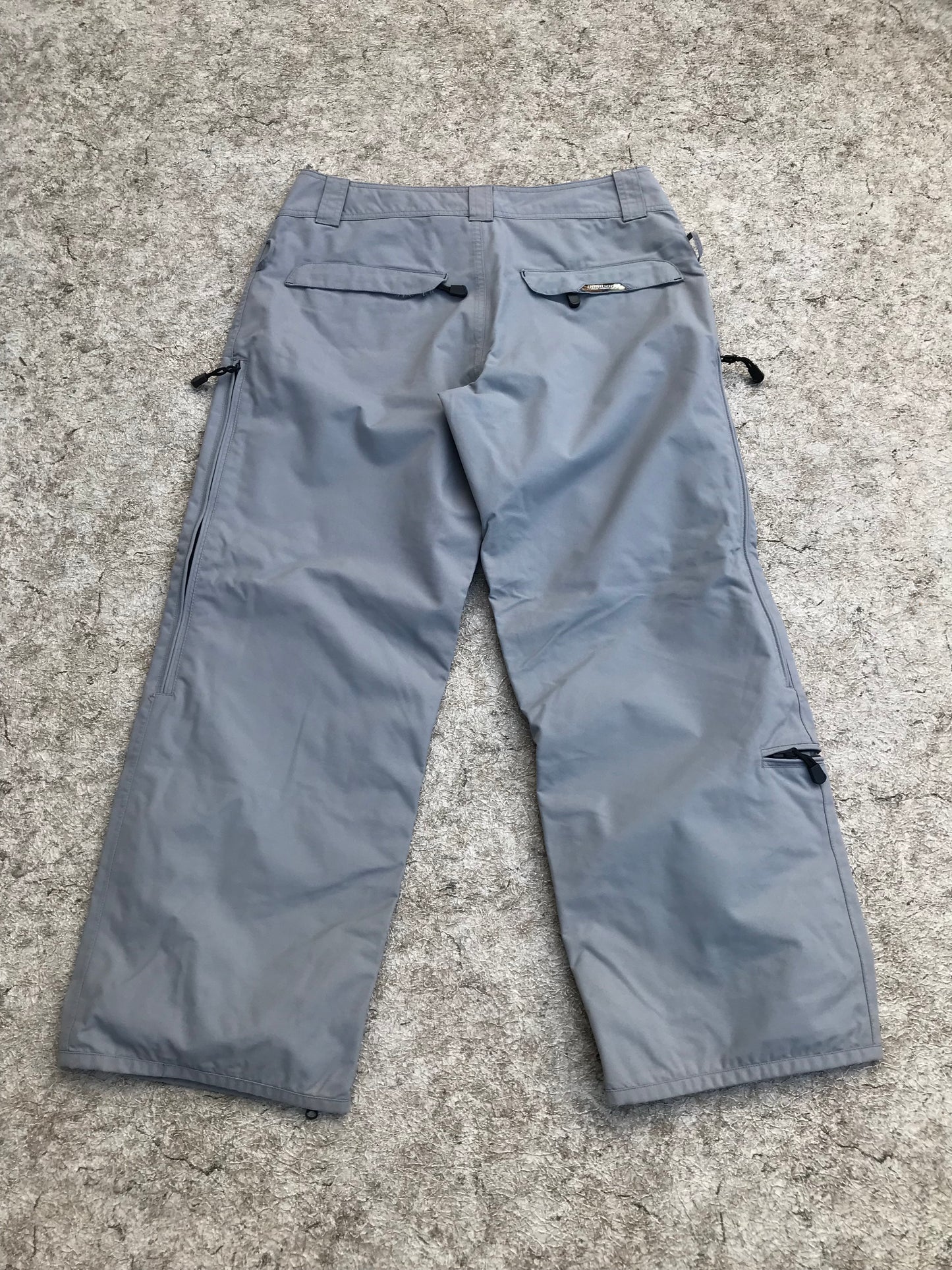 Snow Pants Ladies Size Large Billabong Snowboarding Grey New Demo Model