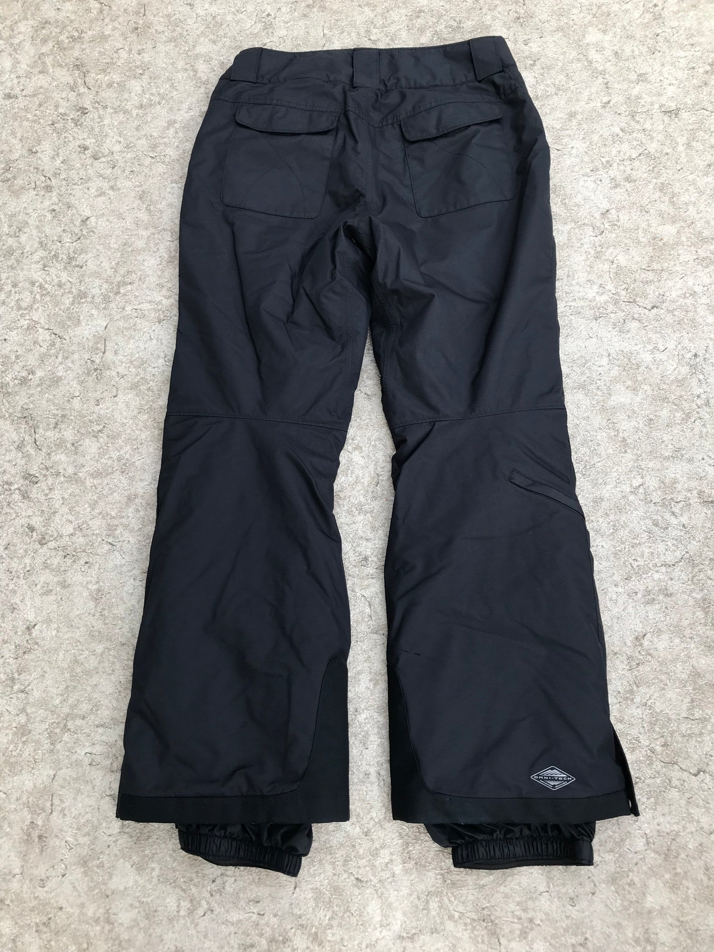 Snow Pants Ladies Size Large Columbia Omni Heat Black Outstanding Quality