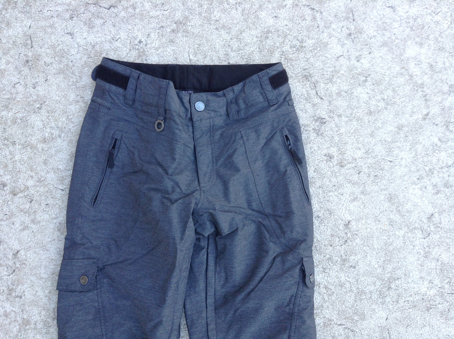 Snow Pants Ladies Size X Small Youth 14-16 ROXY Grey Outstanding Quality and Fit Excellent