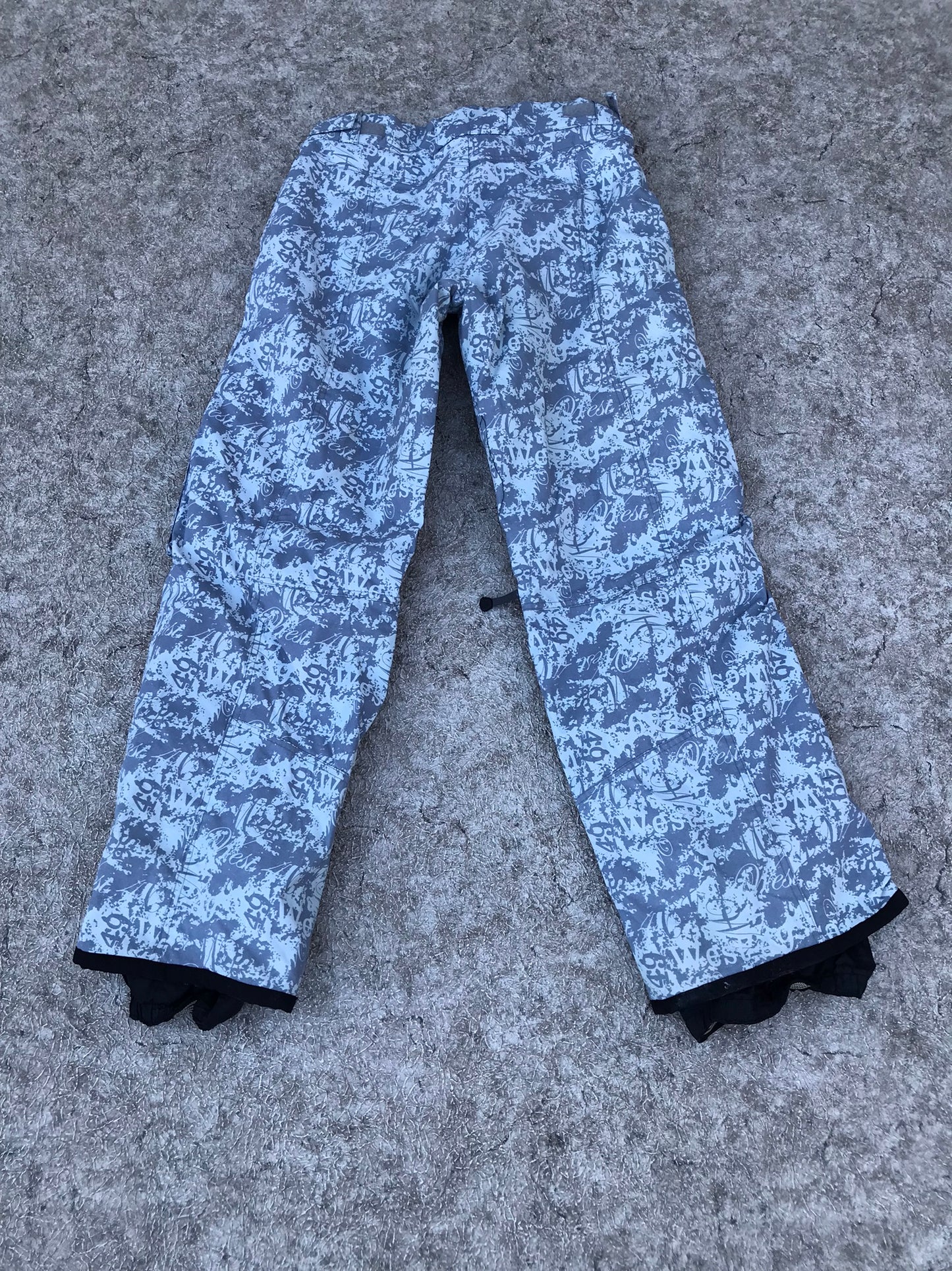 Snow Pants Men's Size Small West 49 Grey Cement Excellent