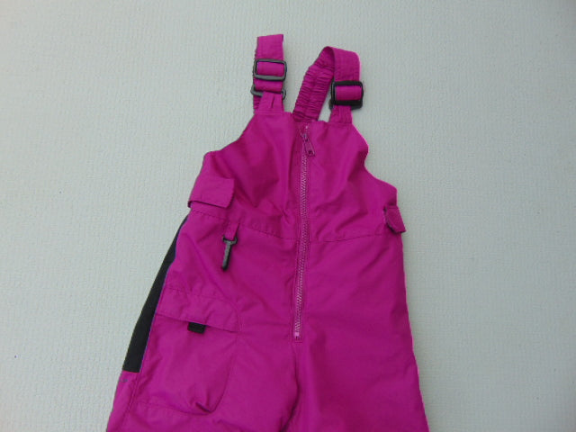 Snow Pants Child Size 4 Columbia Fushia and Black Snowboarding
