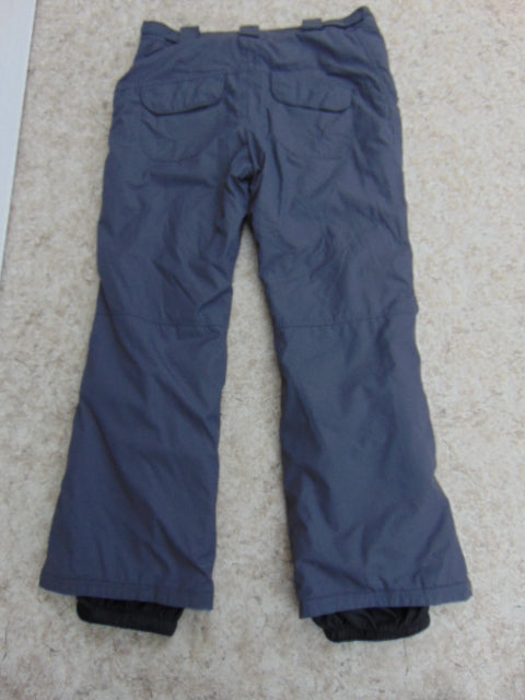 Snow Pants Ladies Size Large Columbia Dk Grey Plum
