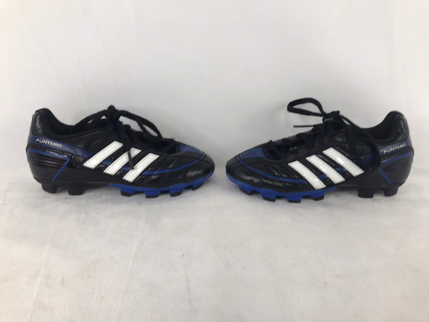Soccer Shoes Cleats Child Size 11 Adidas Blue Black Excellent