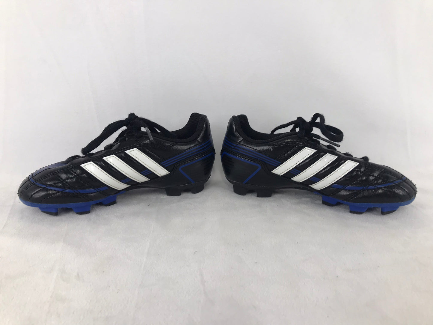 Soccer Shoes Cleats Child Size 11 Adidas Blue Black Excellent