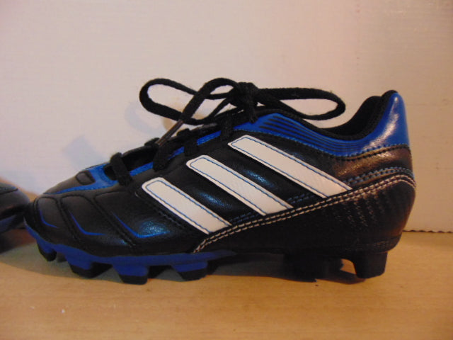 Soccer Shoes Cleats Child Size 13 Adidas Black Blue