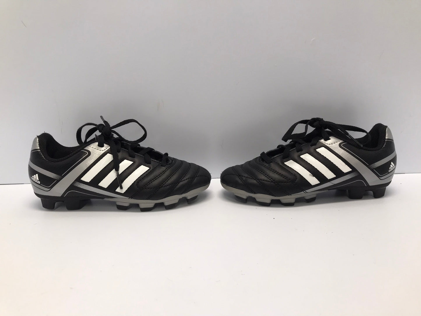 Soccer Shoes Cleats Child Size 13 Adidas Black Grey New Demo Model