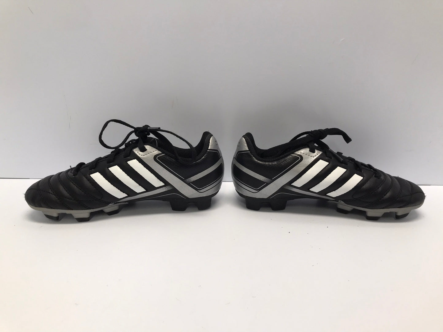 Soccer Shoes Cleats Child Size 13 Adidas Black Grey New Demo Model
