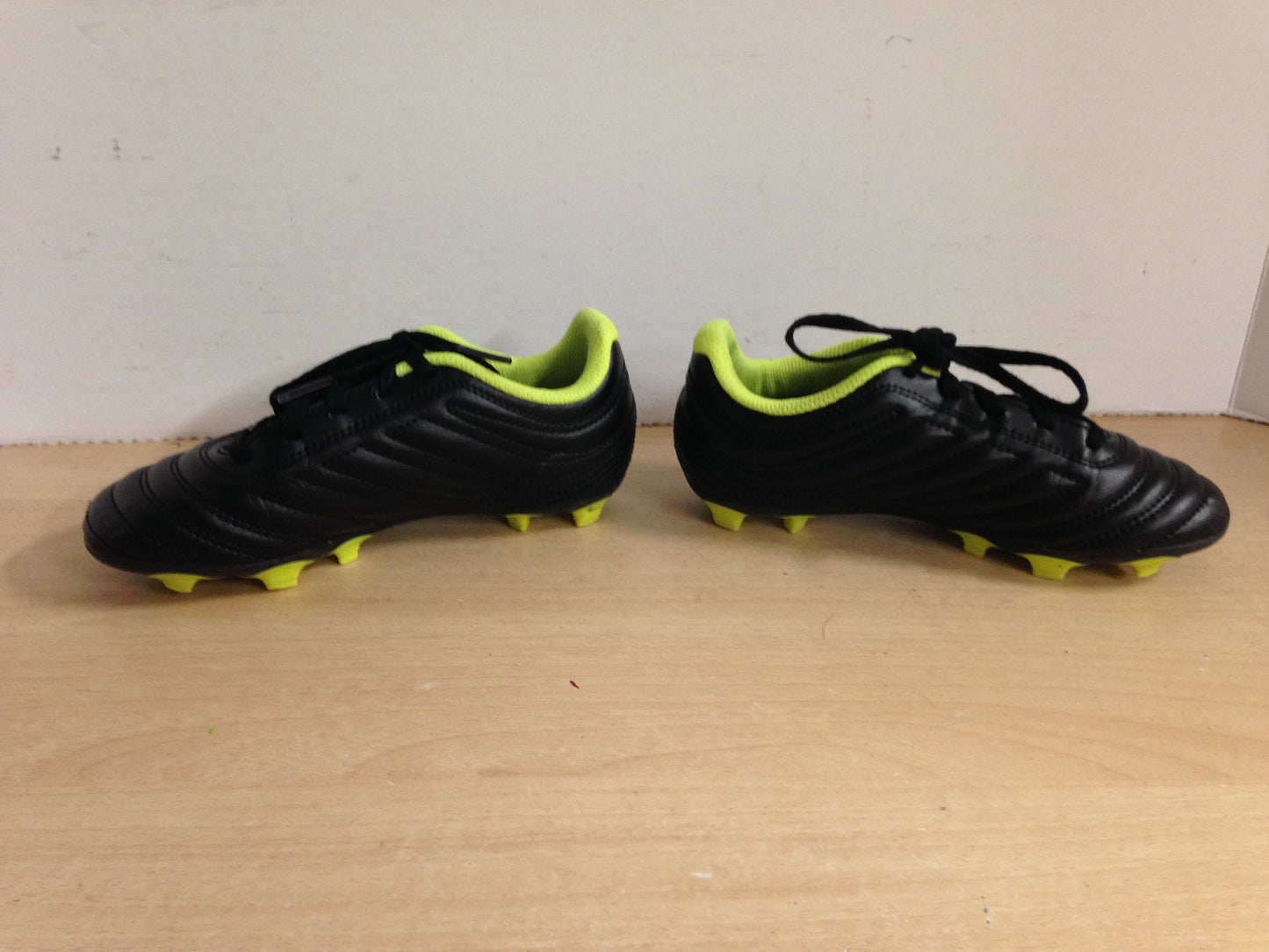 Soccer Shoes Cleats Child Size 13 Adidas Copa Lime Black Excellent