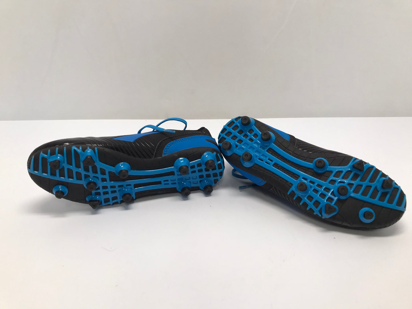 Soccer Shoes Cleats Child Size 1 Adidas Blue Black New Demo Model