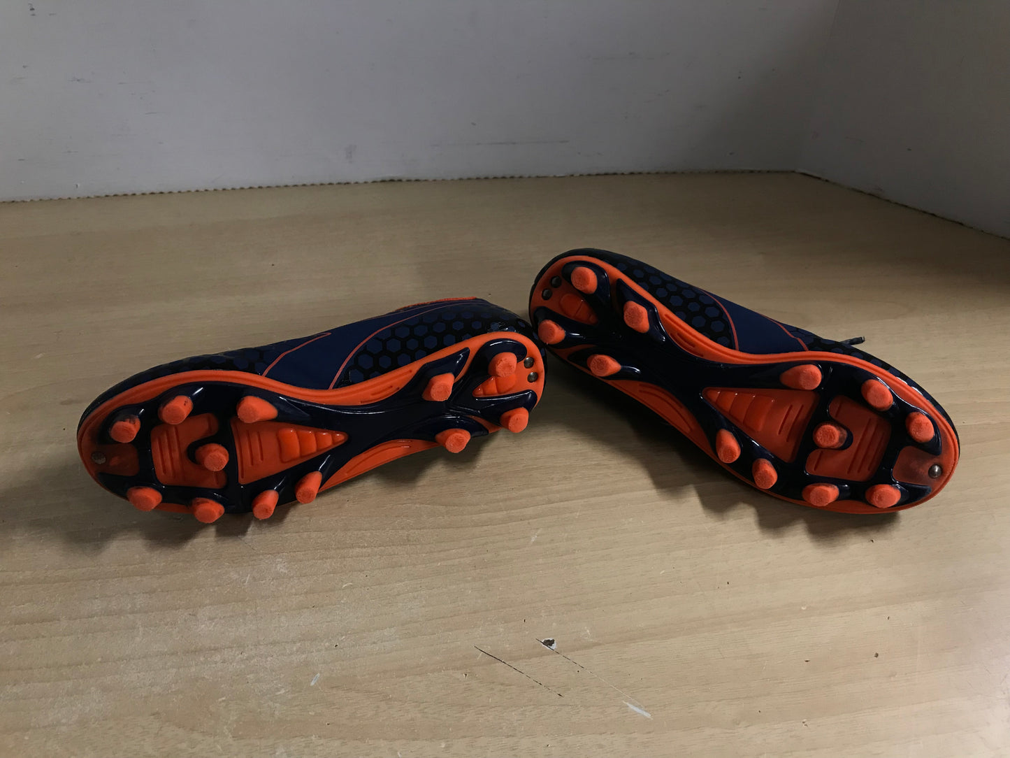 Soccer Shoes Cleats Child Size 2 Diadora Blue Orange New Demo Model