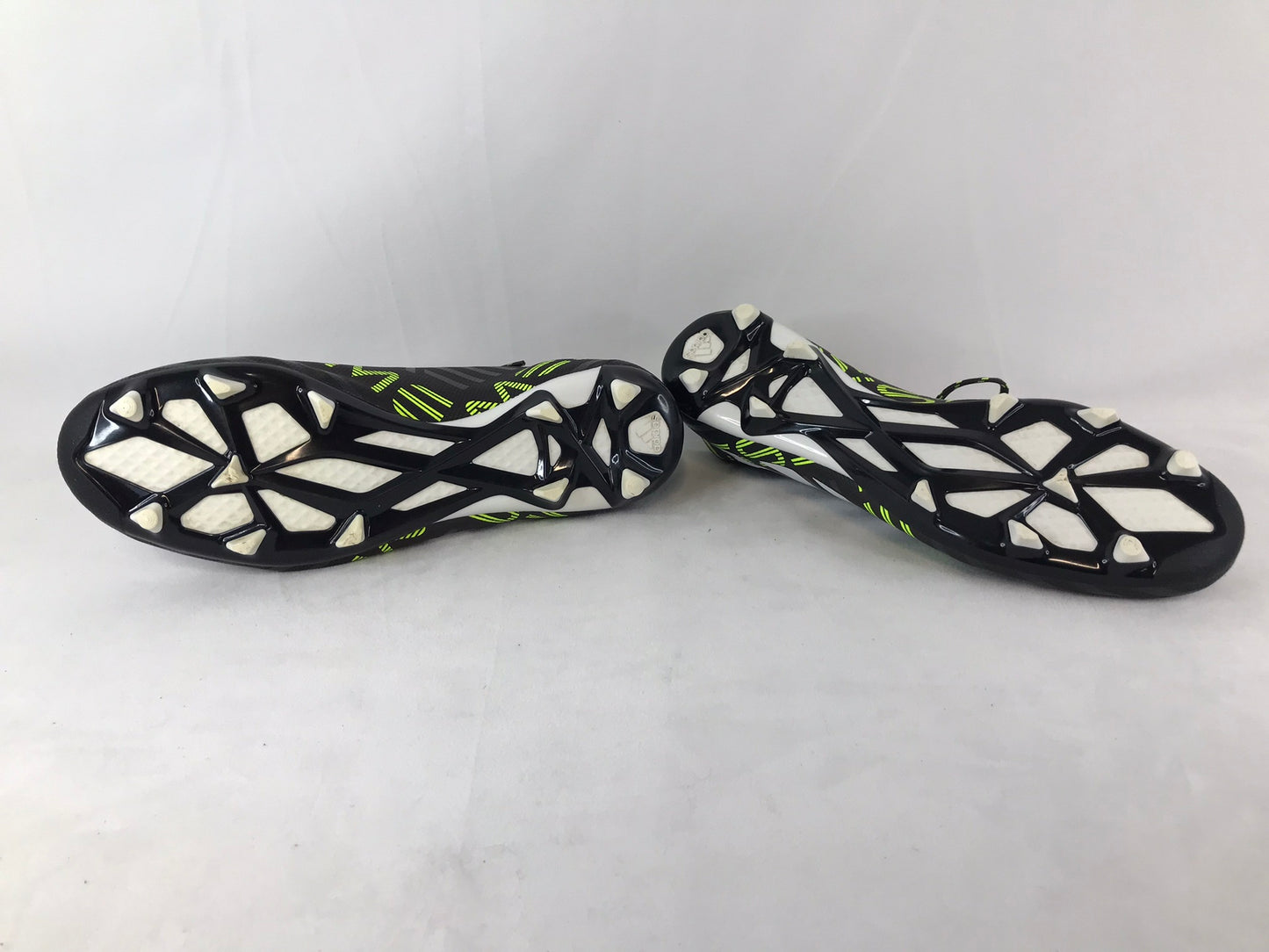 Soccer Shoes Cleats Men's Size 11 Adidas Nemezziz Black White Lime Excellent