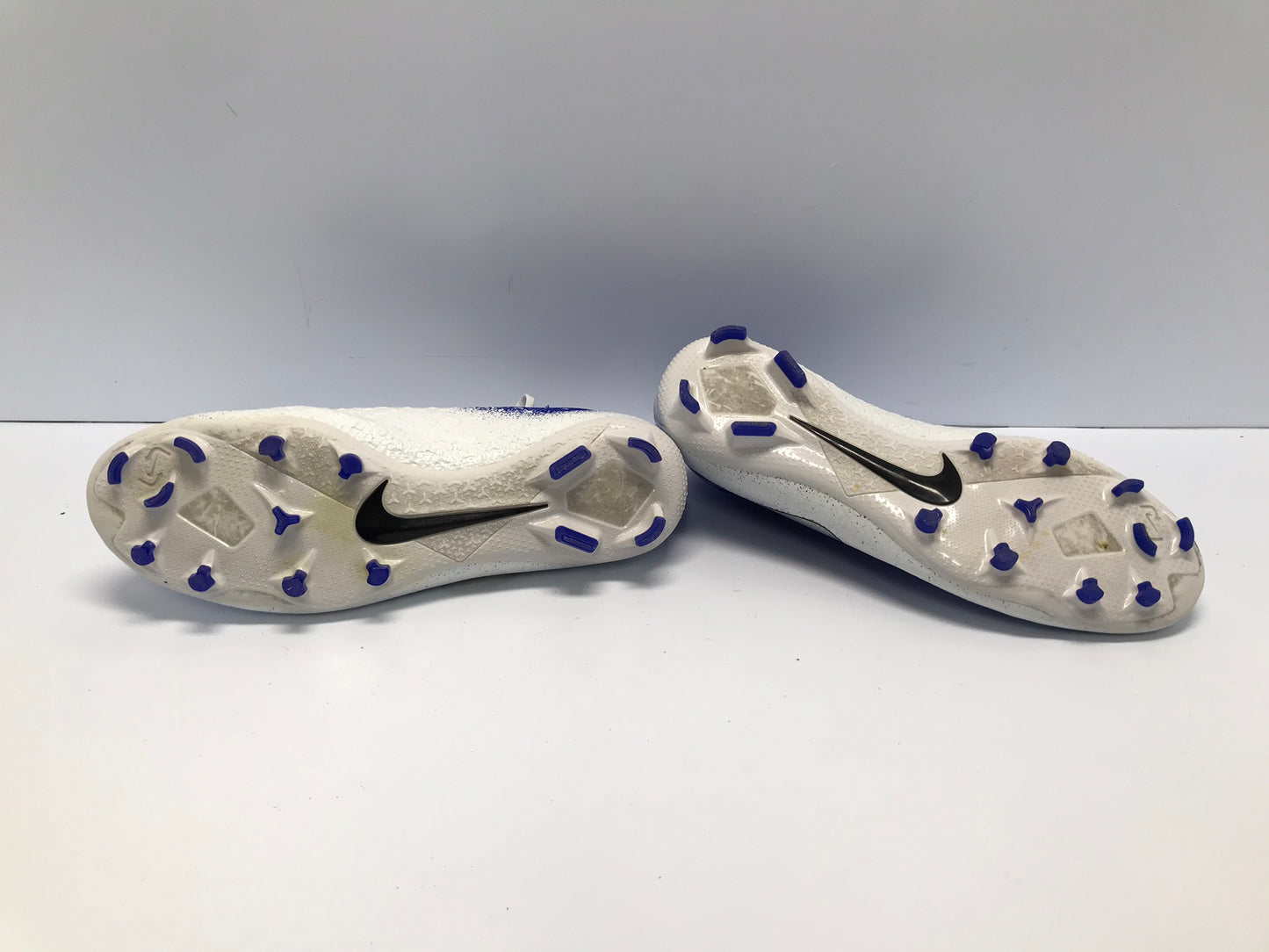 Soccer Shoes Cleats Men's Size 11 Nike Phantom Elite Blue Silver Grey Excellent