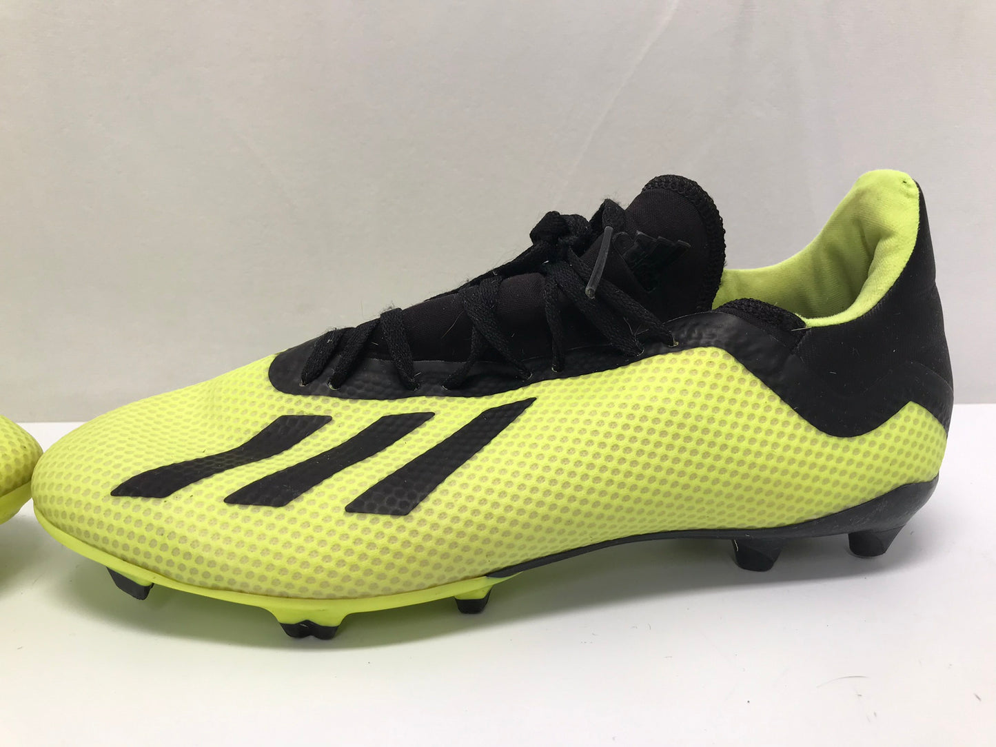 Soccer Shoes Cleats Men's Size 8.5 Adidas X Lime and Black