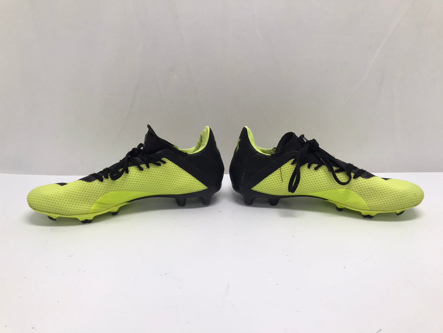 Soccer Shoes Cleats Men's Size 8.5 Adidas X Lime and Black