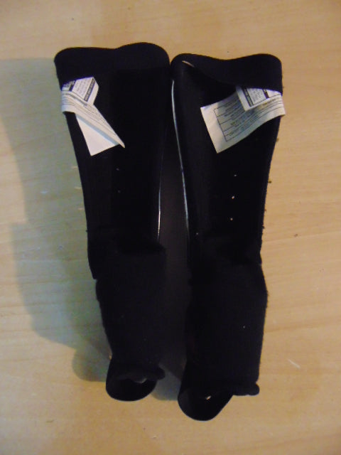 Soccer Shin Pads Child Size Small Age 4-6 Nike Black Red Chrome
