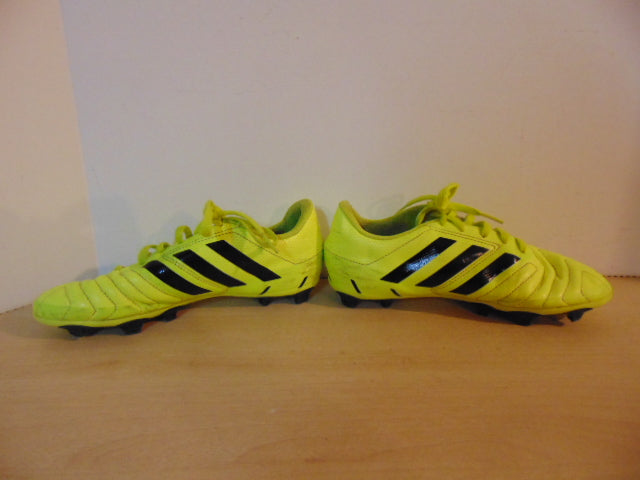 Soccer Shoes Cleats Child Size 4.5 Adidas Lime Black