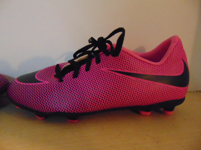 Soccer Shoes Cleats Child Size 6 Nike Fushia Black