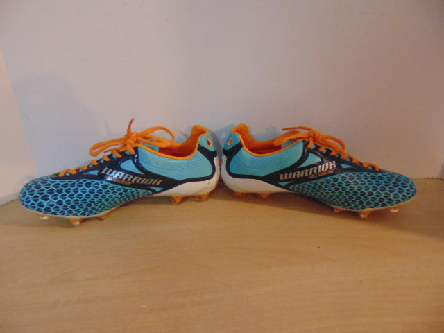 Soccer Shoes Cleats Child Size 6 Warrior 5K Reamer Blue Orange NEW