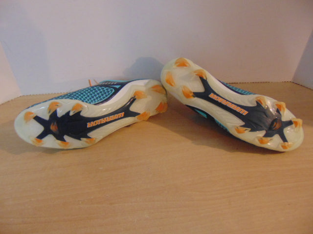 Soccer Shoes Cleats Child Size 6 Warrior 5K Reamer Blue Orange NEW