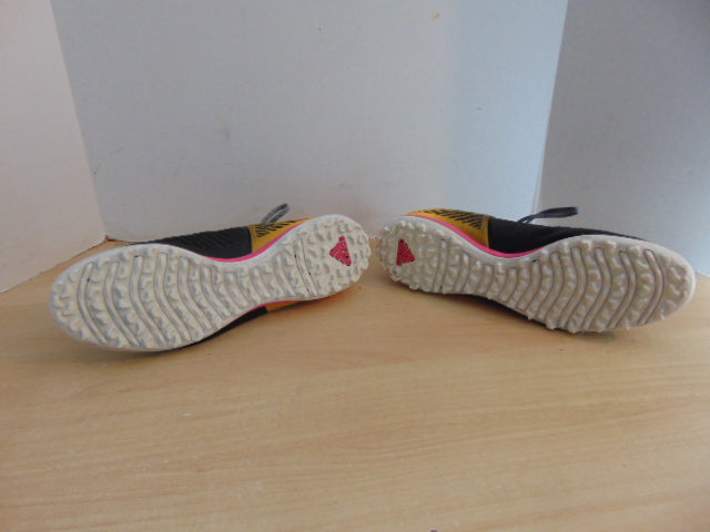 Soccer Shoes Cleats Indoor Men's Size 13 Adidas Black Pink Orange