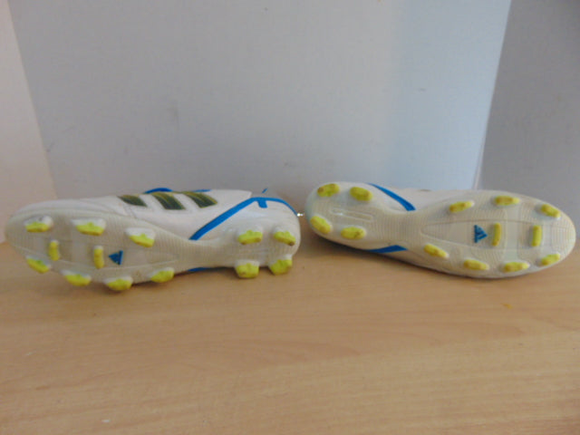 Soccer Shoes Cleats Men's Size 11.5 Adidas Preditor Blue White Minor Wear