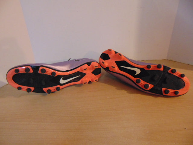 Soccer Shoes Cleats Men's Size 13 Nike Mercurial Purple Black