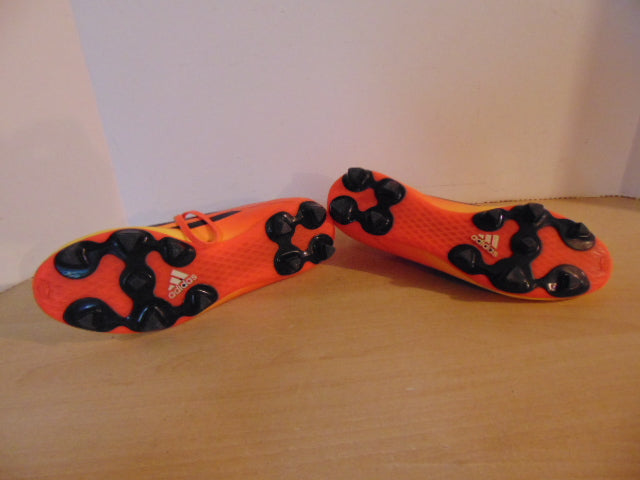 Soccer Shoes Cleats Men's Size 8 Adidas Orange Black Yellow