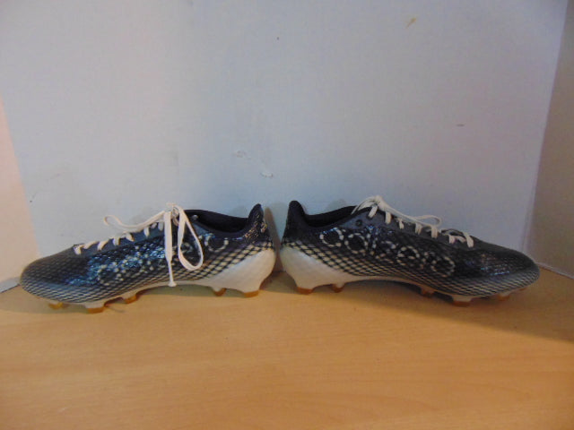 Soccer Shoes Cleats Men's Size 9 Adidas Adizero Denim Blue And Grey