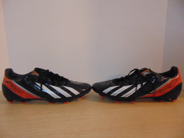 Soccer Shoes Cleats Men's Size 9 Adidas Black Red White