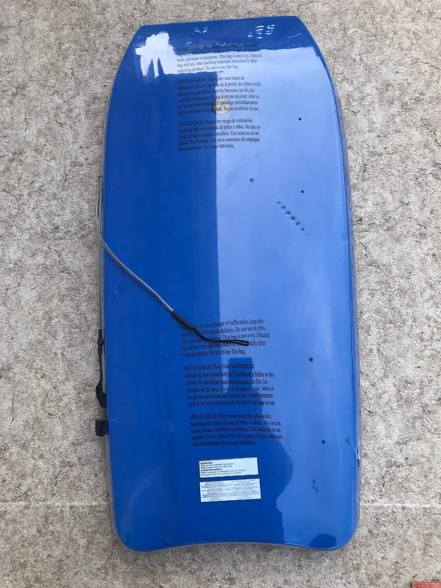 Surf Bodyboard Skim Boogie Board Body Glove Blue Multi 41 inch NEW SEALED