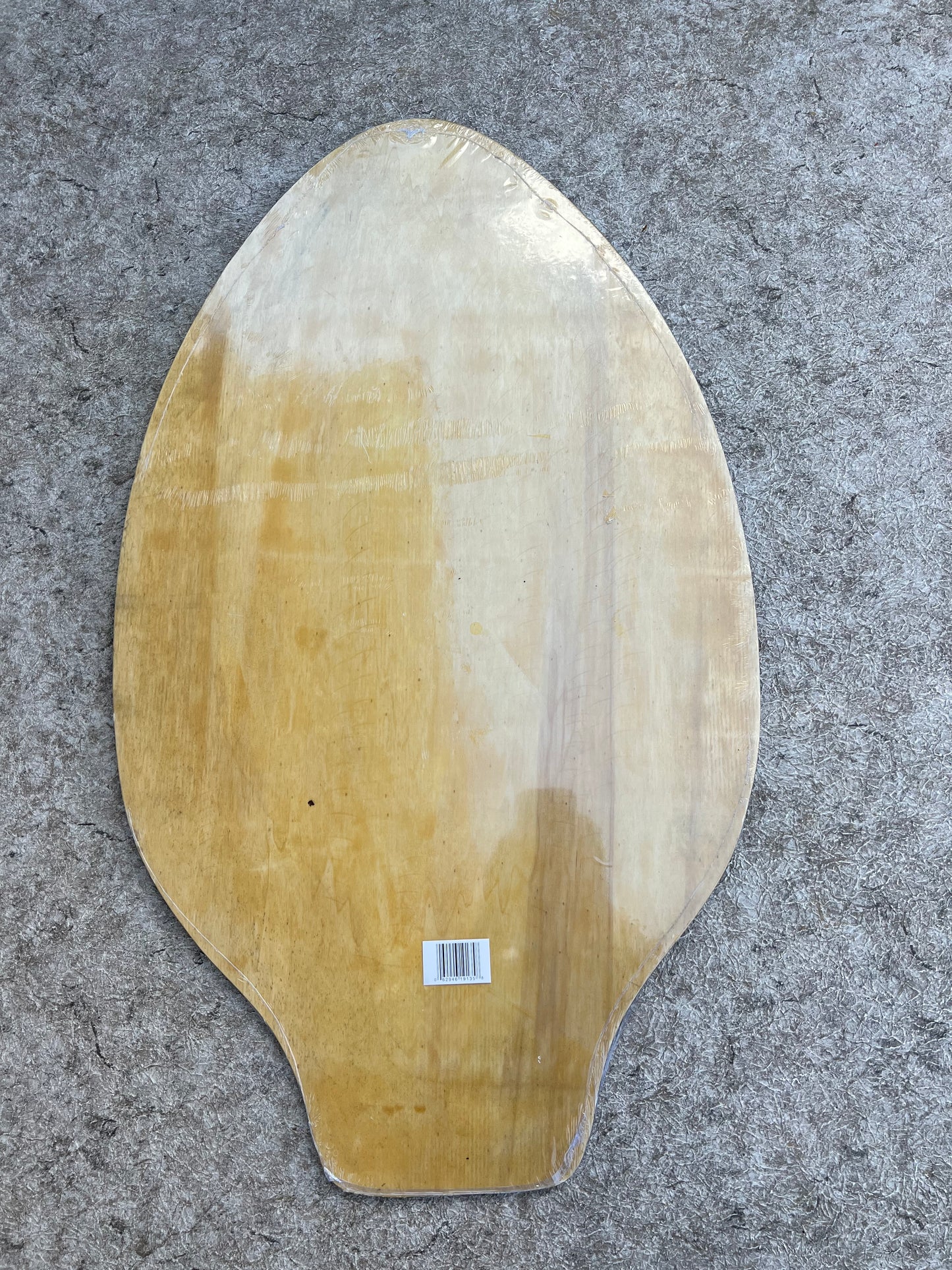 Surf SkimBoard Wood X Skim Red Black Lime Flames New Sealed 35 x 20 inch