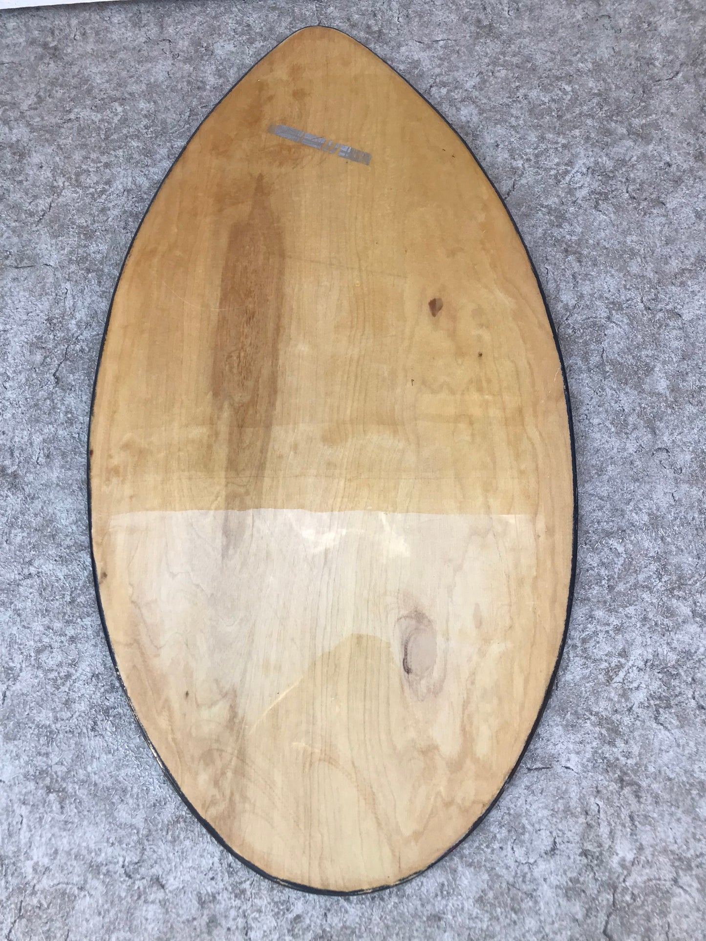 Surf SkimBoard Wood Large Black Dragon Laminated Water Sports 42 x 22 Outstanding Quality Adult Size