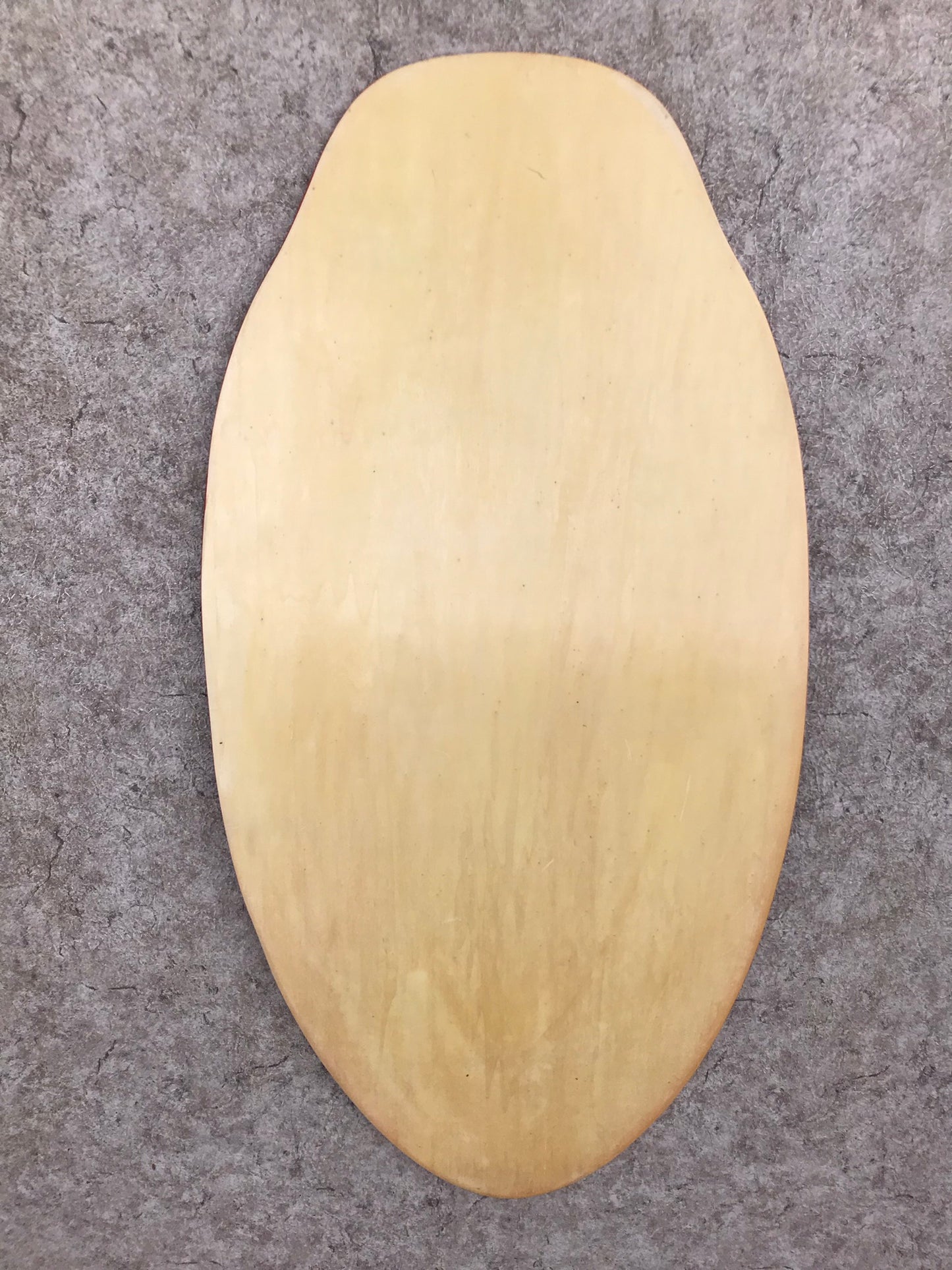 Surf SkimBoard Red Yellow Large Size Wood Fantastic Quality 41 x 22 inch