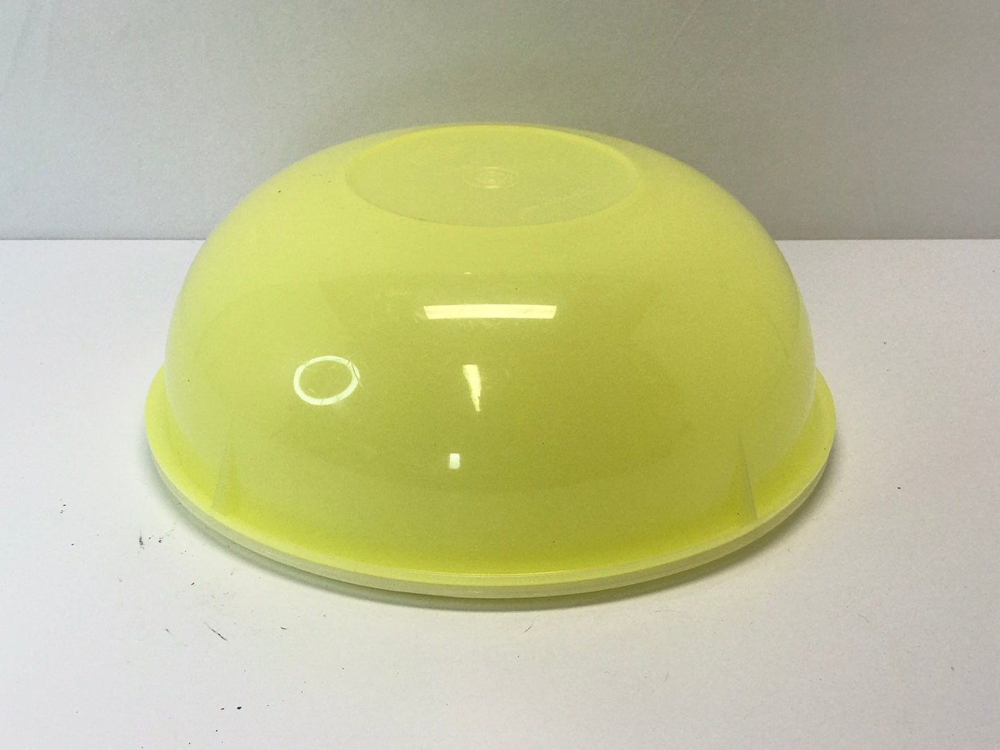 Tupperware Vintage 1970 Large Yellow Bowl and Lid