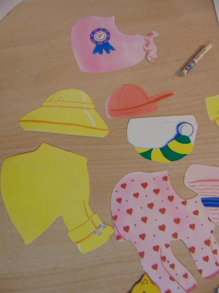 Vintage MY LITTLE PONY PAPER DOLL with Yarn Hair & Tail by Warren 1980's RARE