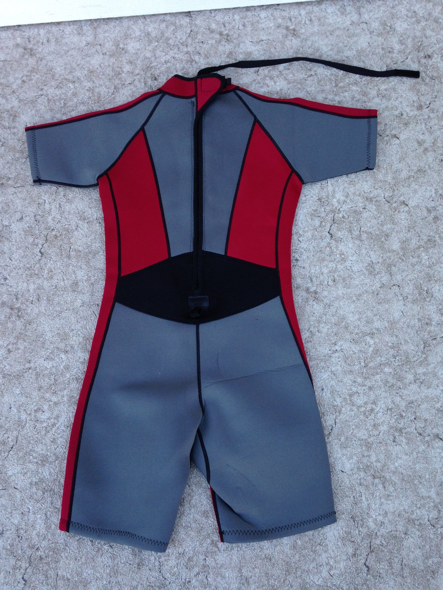 Wetsuit Ladies Size 12-14 X Large Adrenaline Red Grey 2-3 mm Excellent
