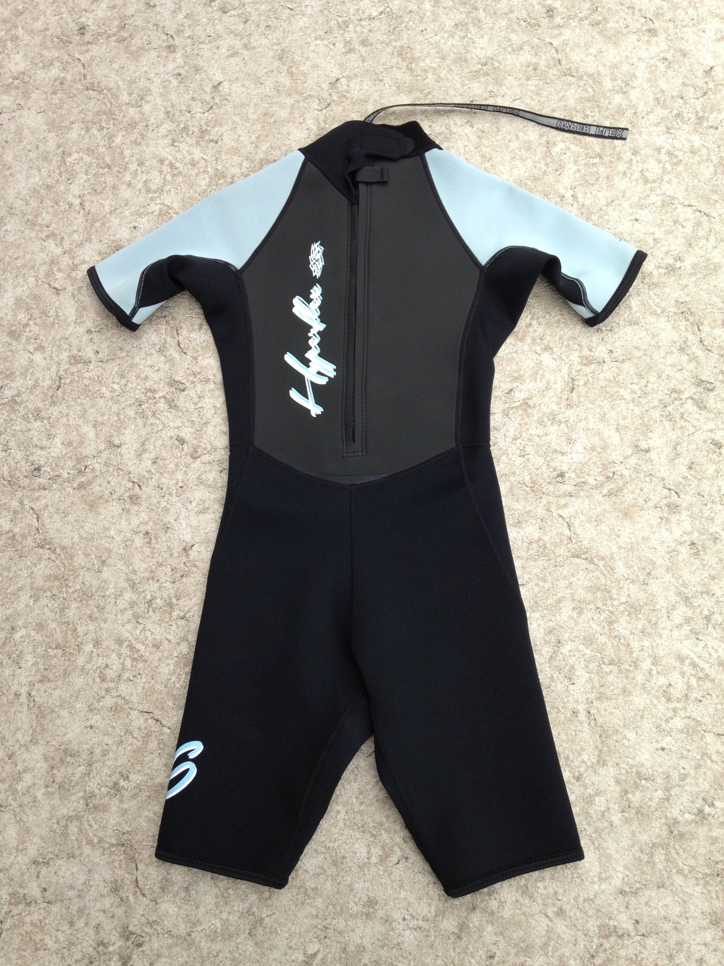 Wetsuit Child Size 12 Hyperflex Blue Black 2-3 mm New Demo Model