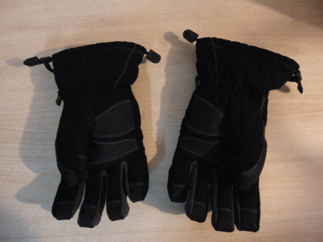 Winter Gloves and Mitts Child Size 12-14 Head Black Grey Snowboarding Quality