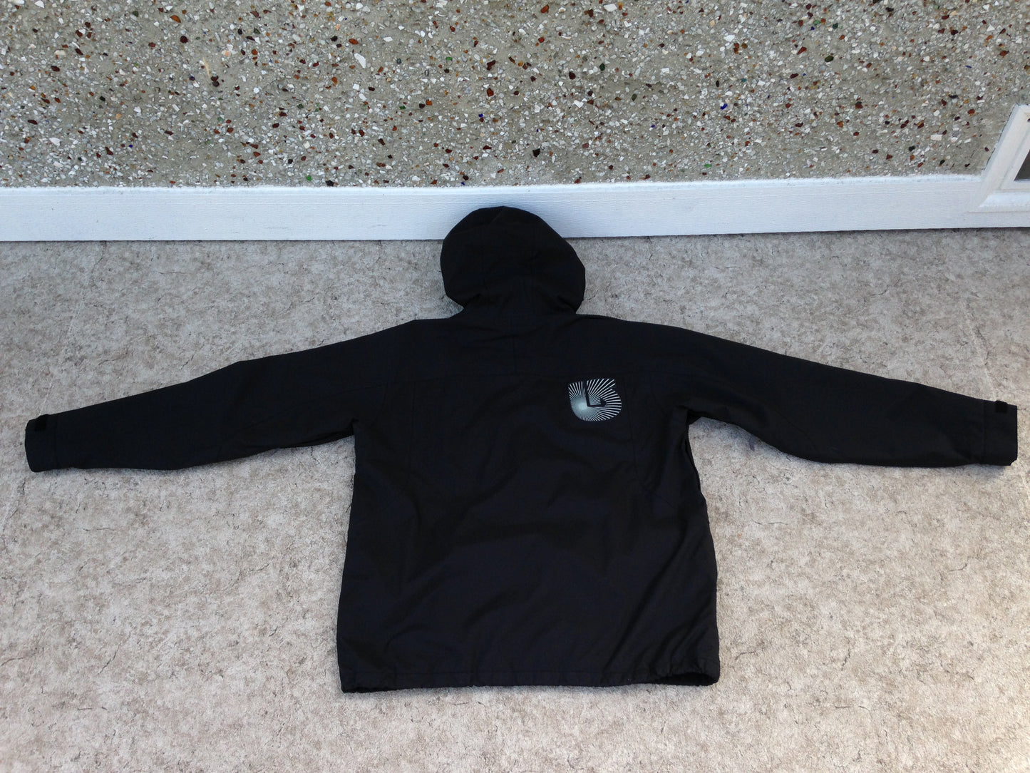 Winter Coat Men's Size X Large Burton Black Snowboarding With Snow Belt Excellent