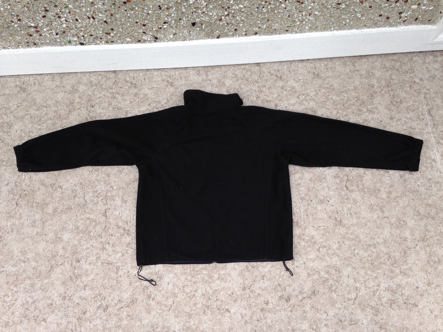 Winter Coat Ladies Size Large The North Face Wind Stopper Fleece Jacket Black Excellent