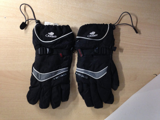 Winter Gloves and Mitts Men's Size Medium Head Black Snowboarding