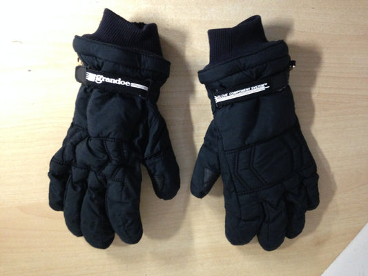 Winter Gloves and Mitts Men's Size X Large Grandoe Black Excellent Snowboarding